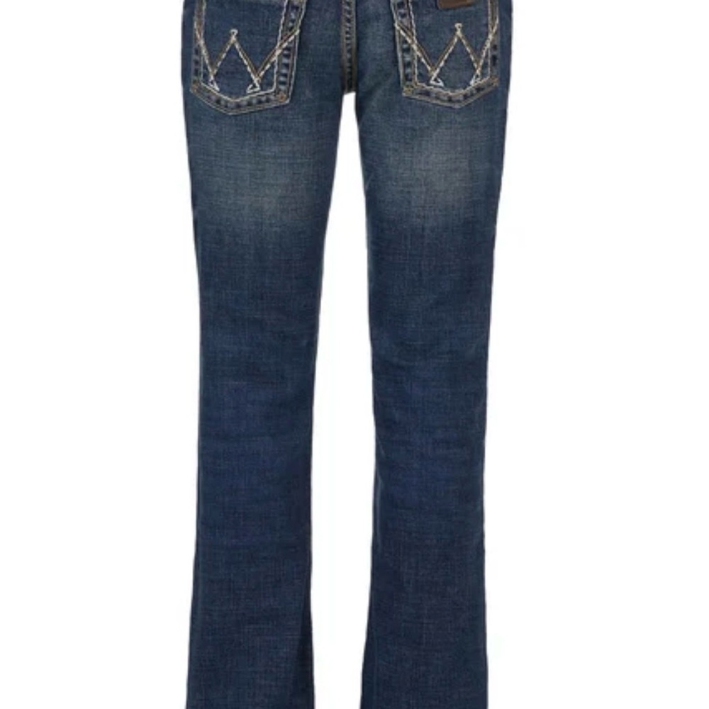 Classic Blue Denim Wrangler Jeans